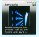 Pierre Boulez: Sonates 1, 2 et 3 pour piano [Audio CD] Pierre Boulez and Herbert Henck