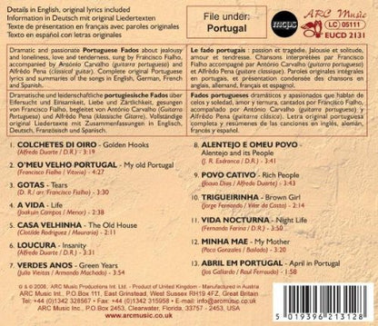 Portugal: Best Of Fado [Audio CD] FIALHO FRANCISCO