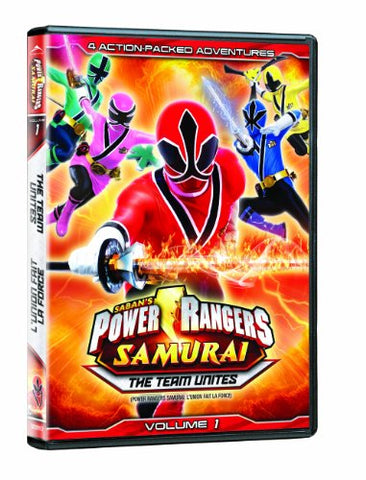 Power Rangers Samurai Vol. 1: The Team Unites (Bilingual) [DVD]