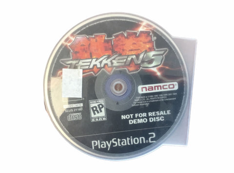 PS2 Tekken 5 Video Game T991