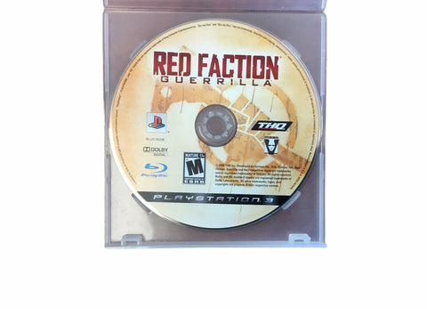 PS3 Red Faction Guerrilla Video Game T991