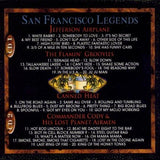 Psychedelia San Francisco Legends [Audio CD] Various Artists; Jefferson Airplane; Canned Heat; The Flamin' Groovies and Commander Cody & His Lost Planet Airmen