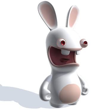 Figurine Lapin Crétin (Raving Rabbids) - PVC 6 Cm - Neuf Sous Blister - Cadeau Gamer