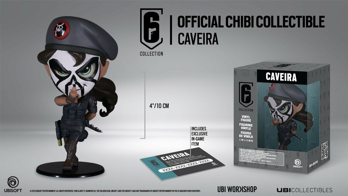 Rainbow Six Siege Collection Figurine Series 3 Caveira Chibi Figurine