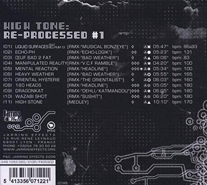 Re Processed 1 [Audio CD] High Tone