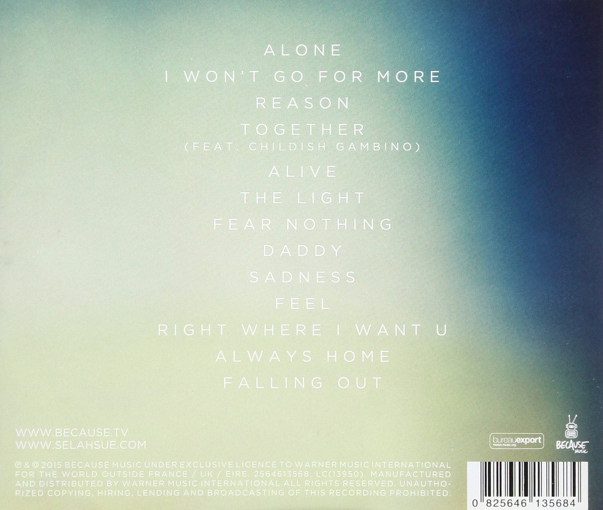 Reason [Audio CD] Selah Sue