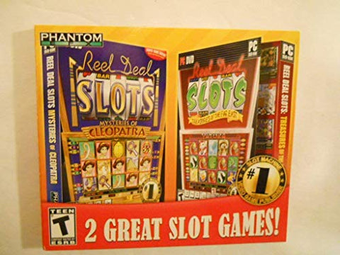Reel Deal Slots Mysteries of Cleopatra & Treasures of the Far East Combo 2 Pak PC