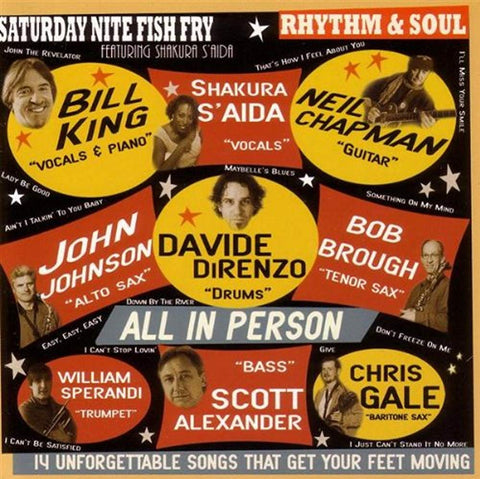 Rhythm & Soul [Audio CD] Saturday Night Fish Fry (Leader: Bill King)