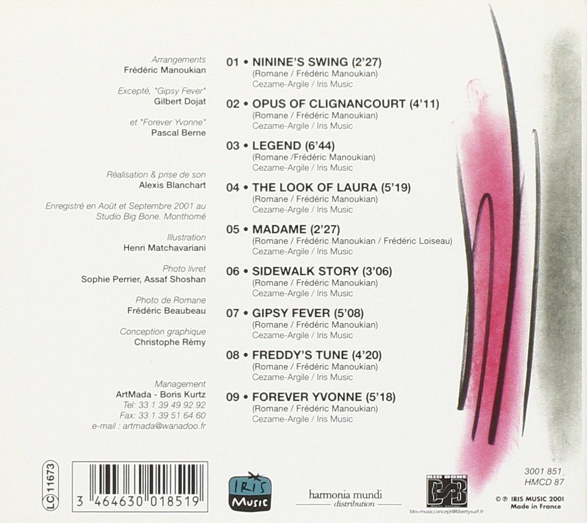 Romane and Frederic Manoukian [Audio CD] Romane and Frederic Manoukian and Romane and the Frederic Manoukian Orchestra