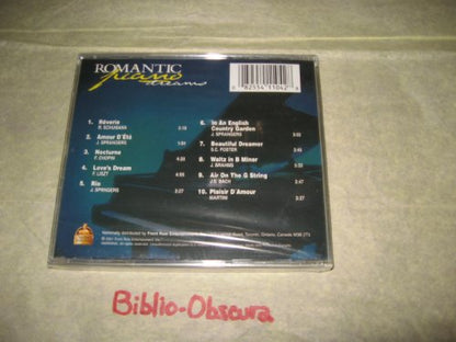 Romantic Piano Dreams [Audio CD] Robert Schumann; J. Sprangers; Franz Liszt; Johannes Brahms and Etc.