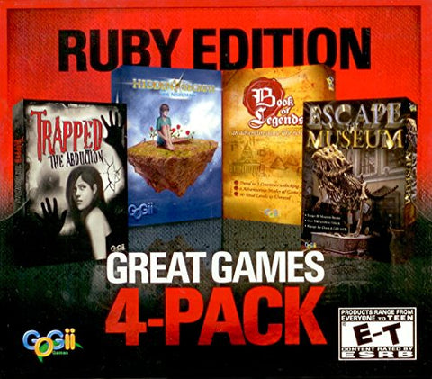 Ruby Editon Great Games (4 Pack) [video game] PC