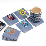 COASTERS NES CARTRIDGE (8 DIFFERENT GAME COASTERS)