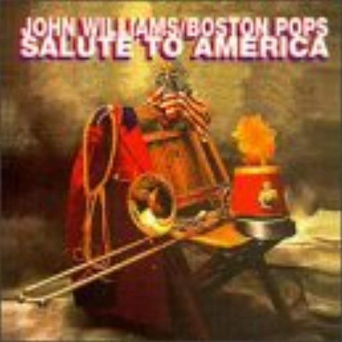 Salute to America [Audio CD] Williams, John; Steffe, William; Gould, Morton; Ward, Samuel A.; Guthrie, Woody; Willson, Meredith; Handy, W.C.; Gershwin, George; Traditional, American; John Williams and Boston Pops Orchestra