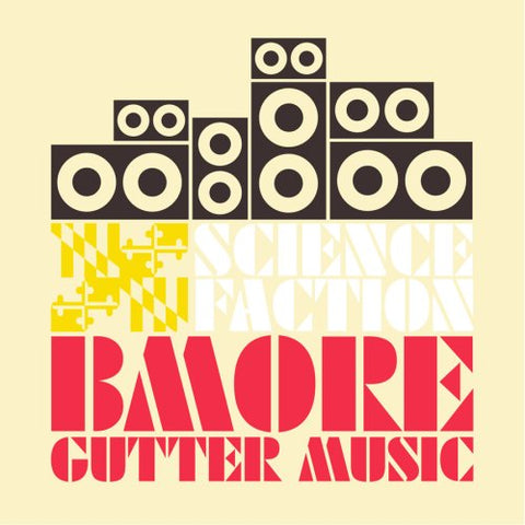 Science Faction Bmore Gutter [Audio CD] Lacrate, Aaron (Various)