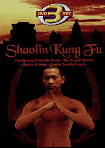 Shaolin Kung Fu 3 DVD Set: The Fighting of Shaolin Monks/The Story of Shaolin/Shaolin vs Ninja