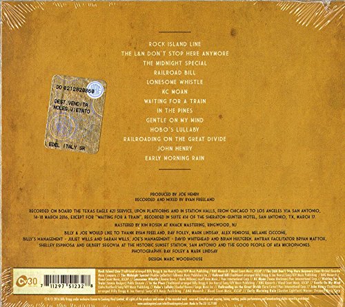 Shine A Light: Field Recordings From The Great American Railroad [Audio CD] Billy Bragg & Joe Henry