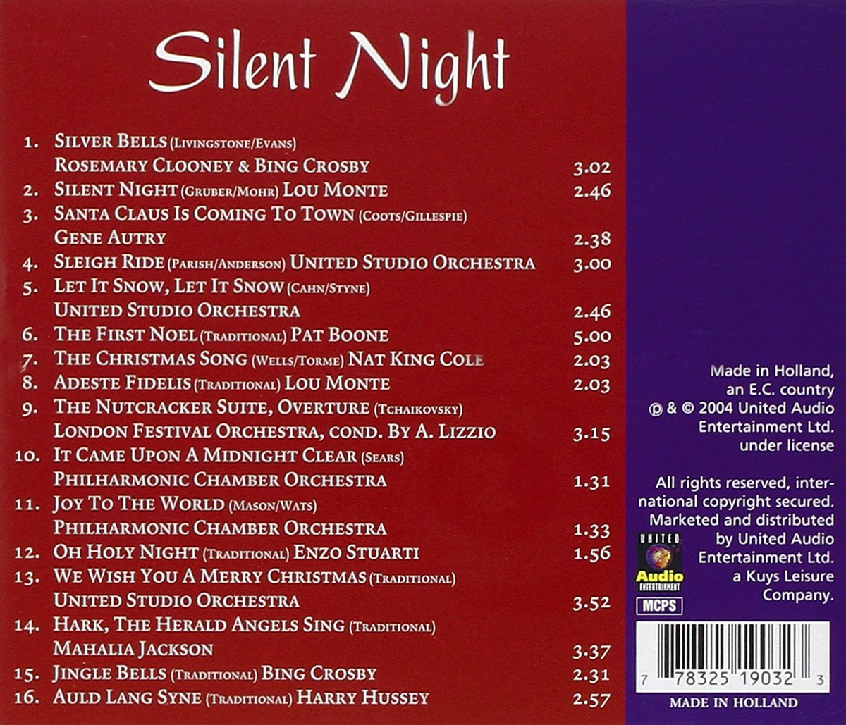 Silent Night [Audio CD] Various Artists