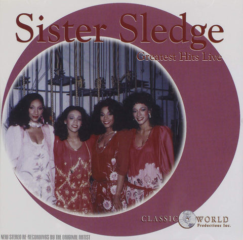 Sister Sledge Greatest Hits Live [Audio CD] Sister Sledge