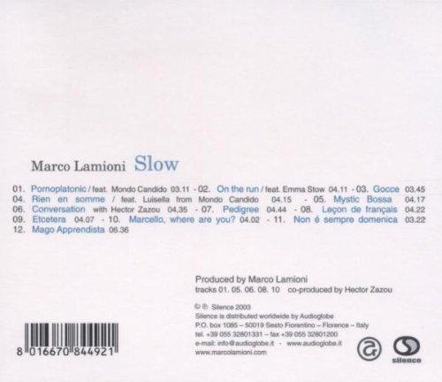Slow [Audio CD] Lamioni, Marco