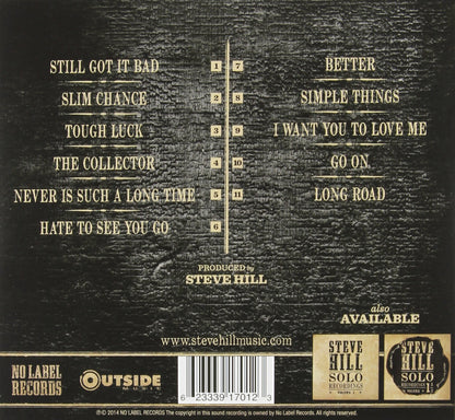 Solo Recordings Vol. 2 [Audio CD] HILL,STEVE
