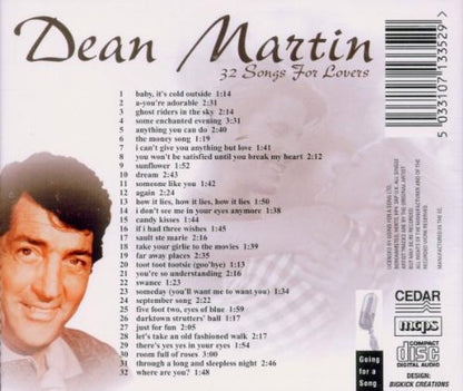 Songs for Lovers [Audio CD] Dean Martin