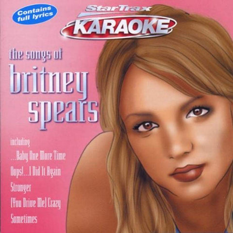 Songs of Britney Spears [Audio CD] Startrax Karaoke