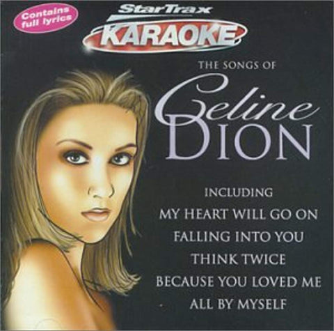 Songs of Celine Dion [Audio CD] Startrax Karaoke