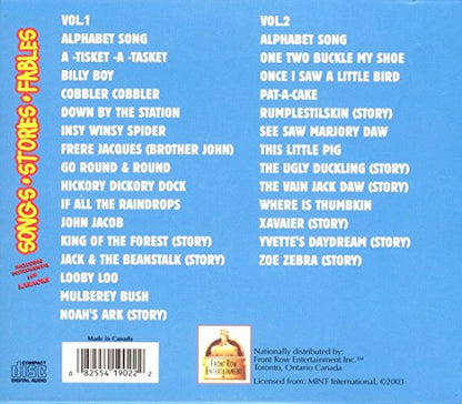 Songs, Stories, Fables [Audio CD] [2CD] Various