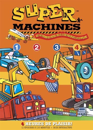 Super Machines Vol. 1-4 (Bilingual) [DVD]