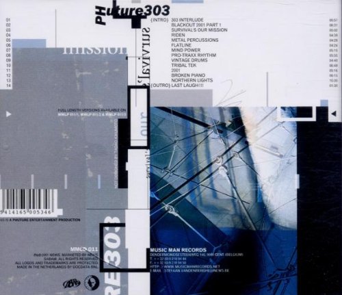 Survival'S Our Mission [Audio CD] Phuture 303
