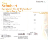 Symphony No.8 "Unfinished" & Symphony No.5 [Audio CD]