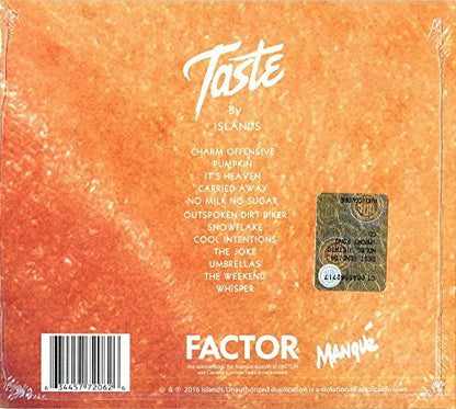 Taste [Audio CD] ISLANDS
