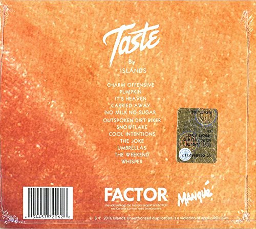 Taste [Audio CD] ISLANDS
