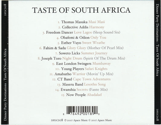 Taste of South Africa [Audio CD] Various