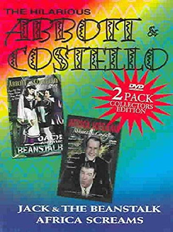 The Hilarious Abbott & Costello: Jack & the Beanstalk/Africa Screams [DVD]