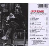 The Last Great Concert Vol. I & II [Audio CD] Baker, Chet