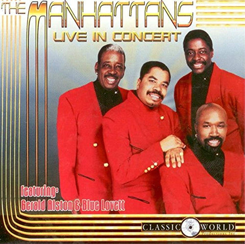 The Manhattans Live in Concert [Audio CD] Manhattans