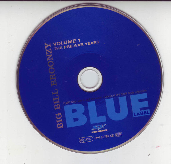 The Pre-War Years (Vol. 1) [Audio CD] Broonzy, Big Bill