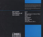 The Return Of Joe Lewis [Audio CD] Lewis, Joe