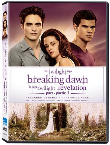 The Twilight Saga: Breaking Dawn - Part 1 (Extended Edition) / La saga Twilight : Révélation - Partie 1 (version longue) (Bilingual) [DVD]