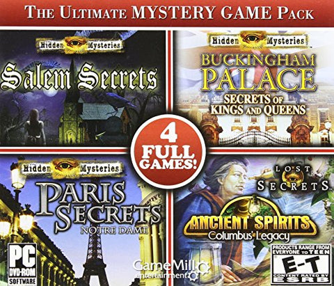 The Ultimate Mystery Game Pack 4 Full Games PC