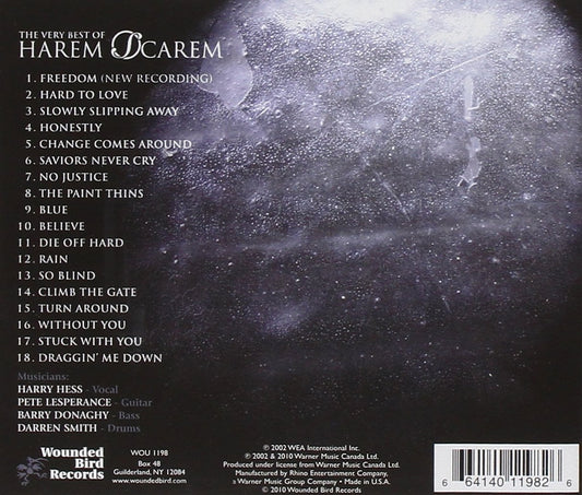The Very Best Of Harem Scarem [Audio CD] Harem Scarem; Pete Lesperance; Darren Smith; Barry Donaghy; Harry Hess and Marc Ribler