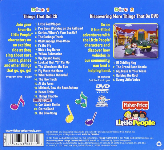 Things That Go [Audio CD] Things That Go Cdvd