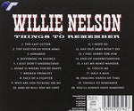 Things to Remember [Audio CD] Nelson, Willie