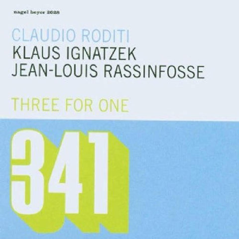 Three for One [Audio CD] Roditi, Claudio