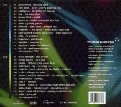 Time Warp Compliation 06 Mixed by Tiefschwarz [Audio CD] Various Artists