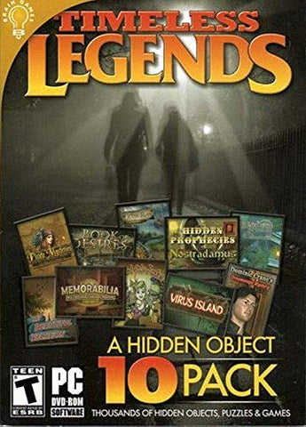 Timeless Legends A Hidden Object 10 Pack - PC [DVD]