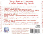 Tony Bennett With Count Basie Big Band [Audio CD] Tony Bennett and Count Basie Big Band