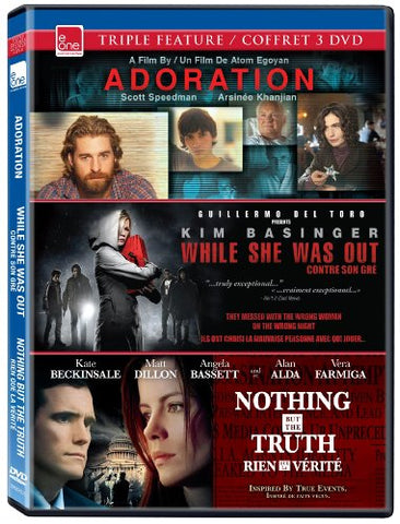 Triple Feature (Adoration / While She Way Out / Nothing but the Truth) [DVD]