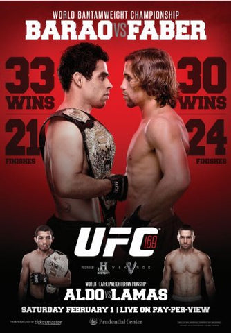 UFC 169: Barao vs. Faber II [DVD]